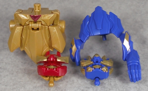 ミニプラ 「ナンバーワン合体シリーズ01 テガソード＆レオンバスター